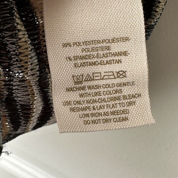 Free People S Metallic Boxy Crop Top - Picture 8 of 9